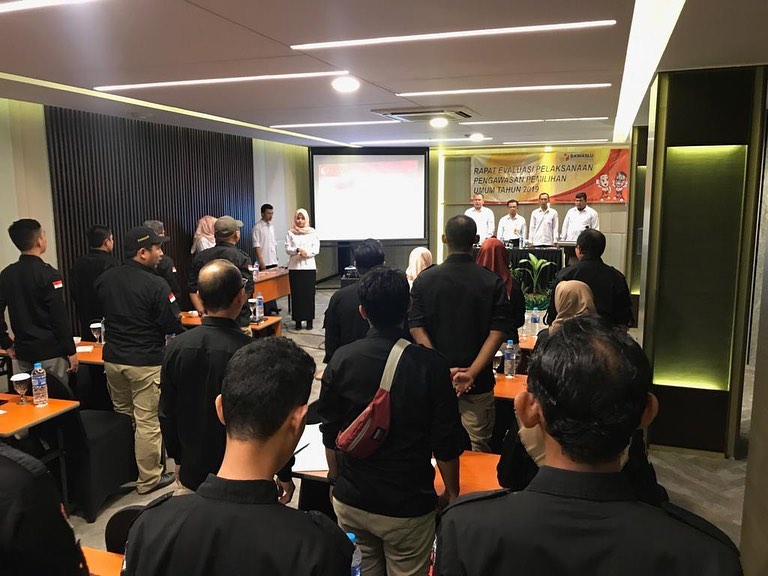 Bawaslu Kota Banjarmasin gelar Rapat Evaluasi Pelaksanaan Pengawasan Pemilu Tahun 2019