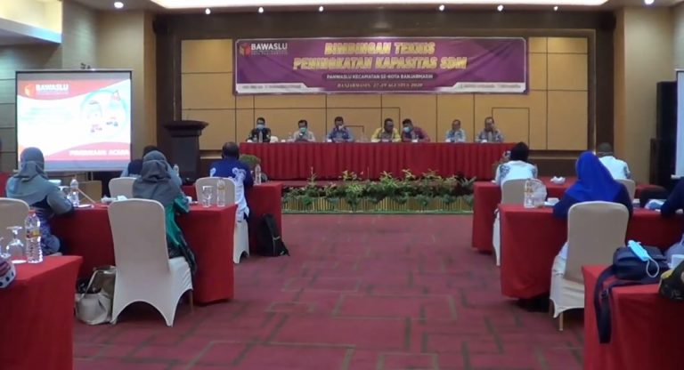 Bawaslu gelar bimtek bagi SDM pengawas pemilu