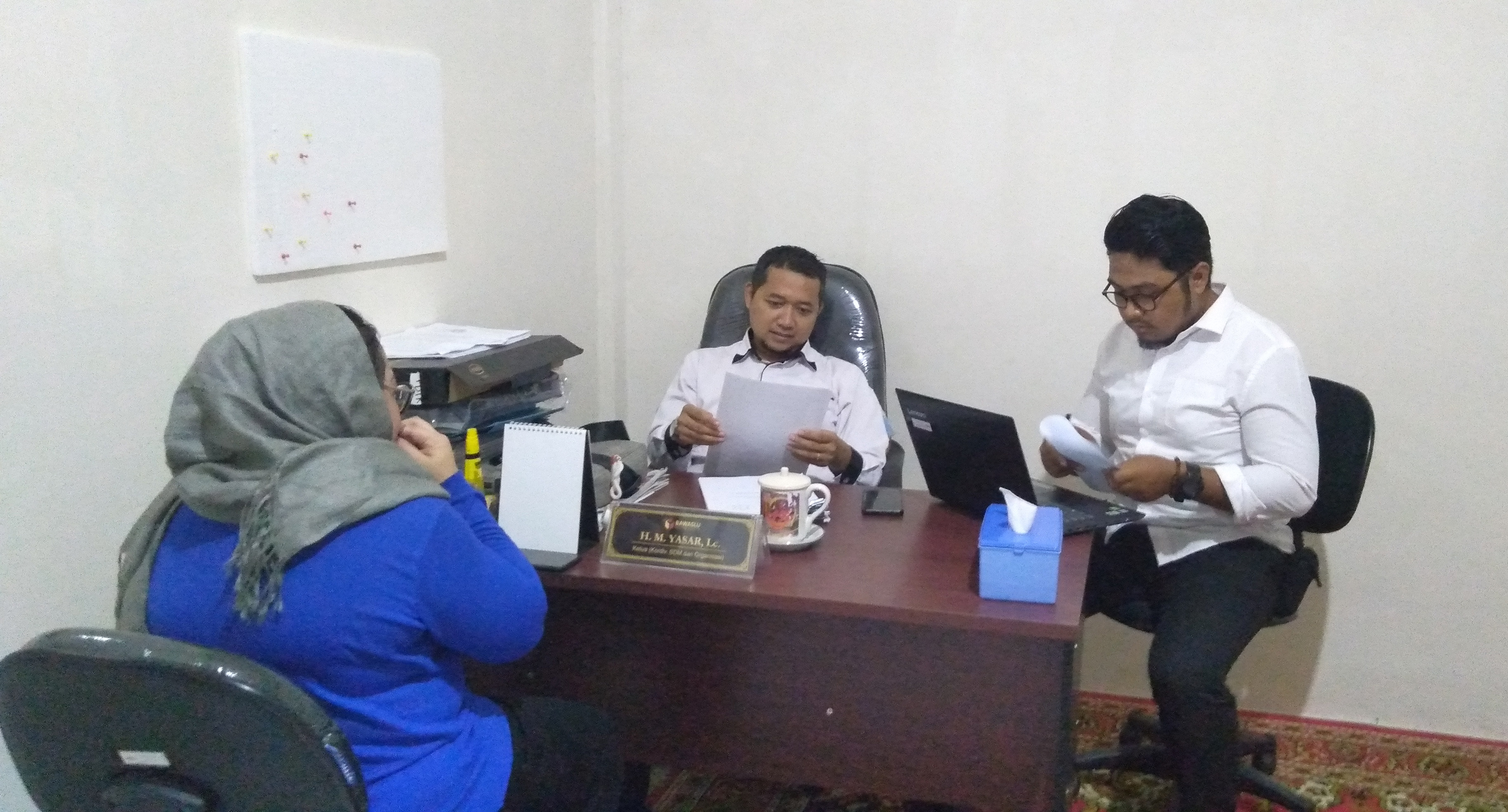 Bawaslu Banjarmasin Periksa Caleg Terindikasi Money Politics