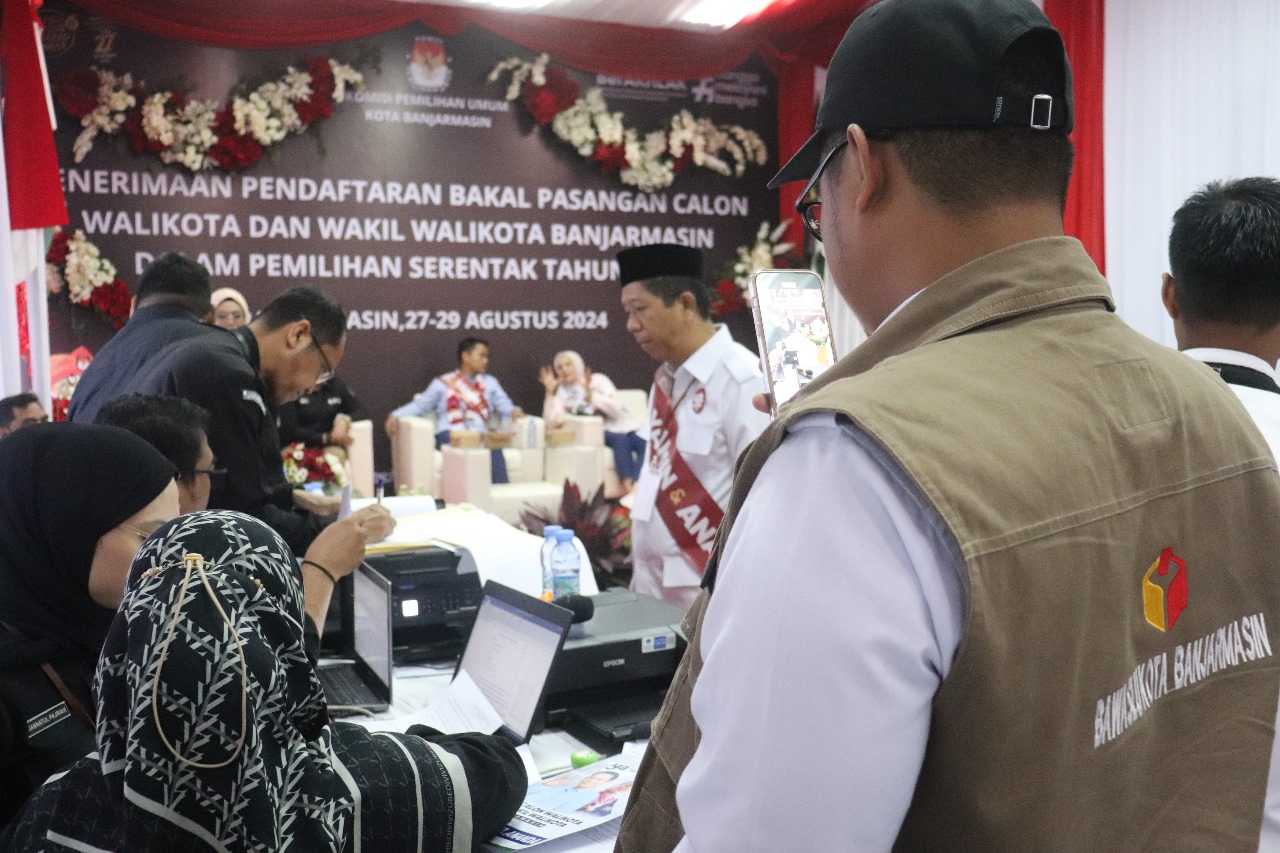 Hari Kedua Pendaftaran: Dua Paslon Resmi Mendaftar, Bawaslu Perketat Pengawasan