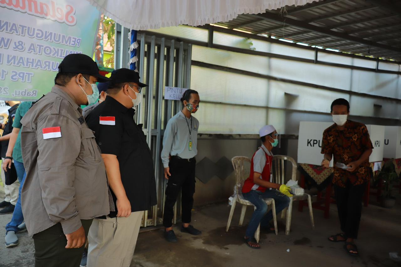 Bawaslu RI Pantau Lansung Ketitik TPS Pastikan Kelancaran PSU Pilkada Kota Banjarmasin