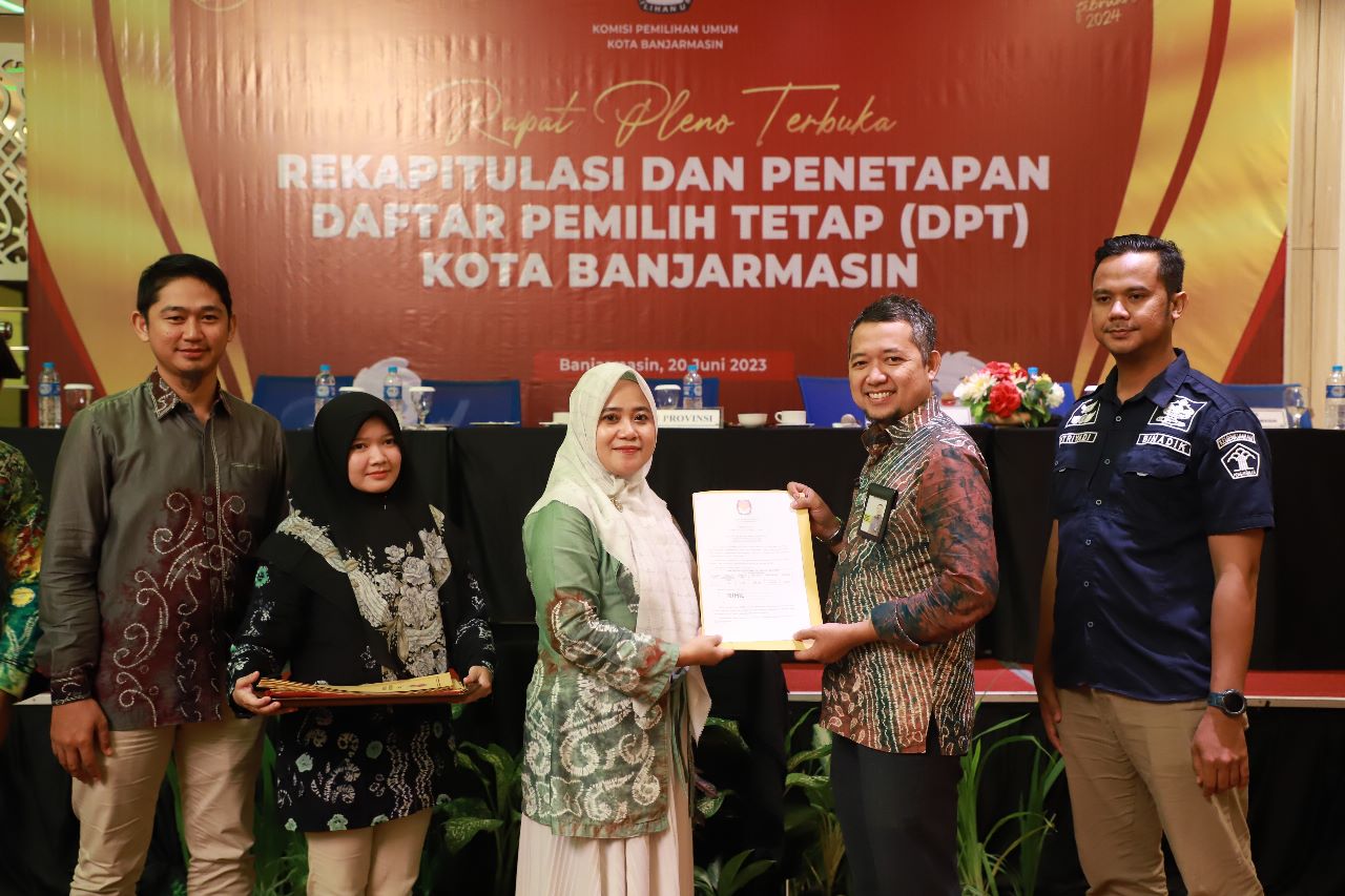 Bawaslu Banjarmasin Apresiasi Penetapan DPT oleh KPU: 485062 Pemilih Diharapkan Gunakan Hak Pilihnya