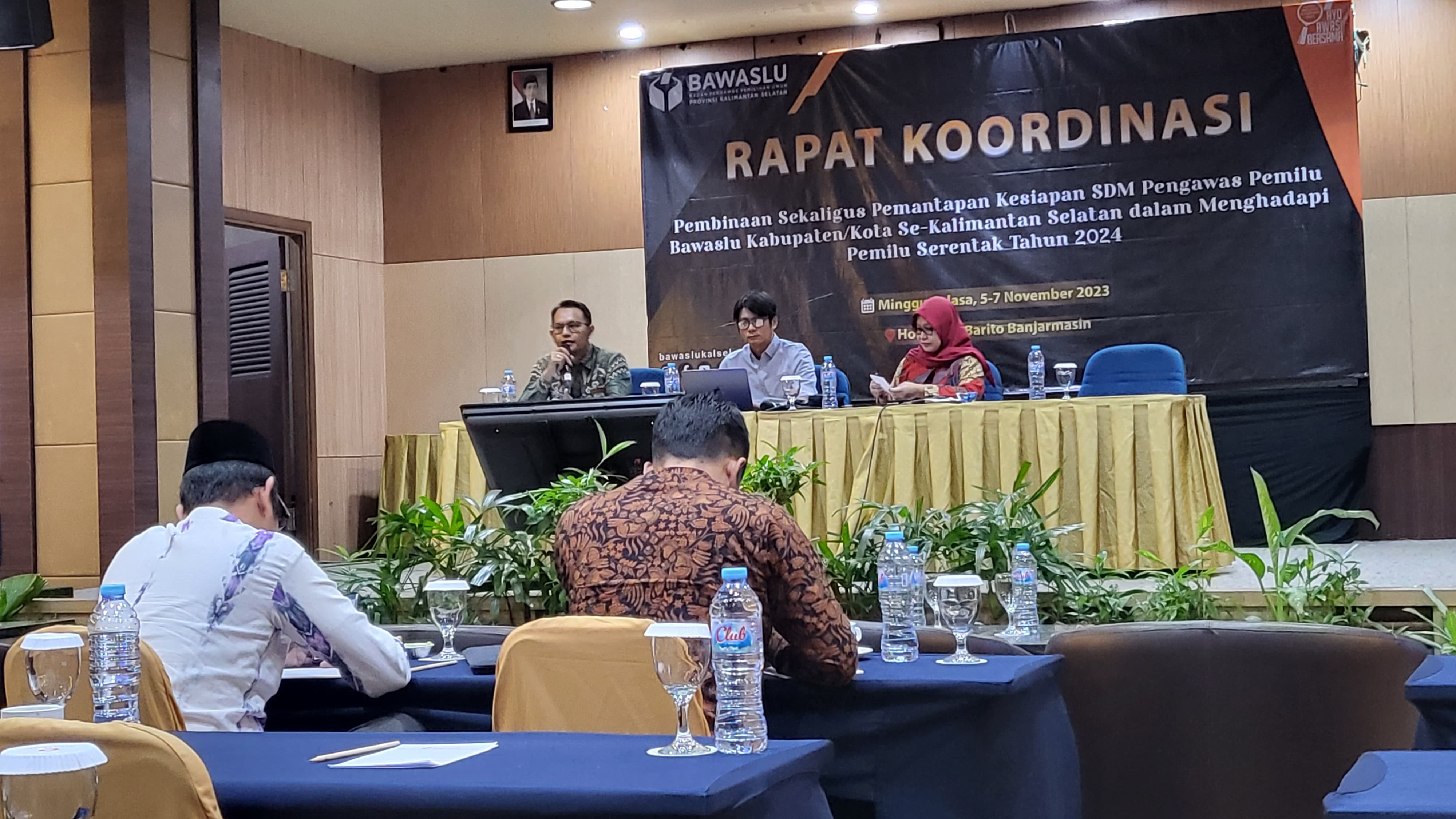 Penguatan SDM dan Sinergi Menuju Pemilu 2024 : Bawaslu Perkuat Lembaga