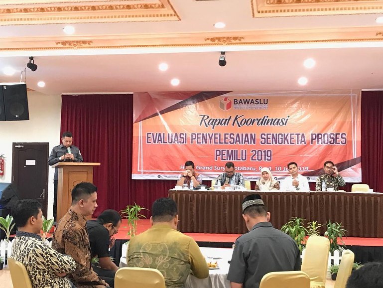 Rakor Evaluasi Penyelesaian Sengketa Proses 2019