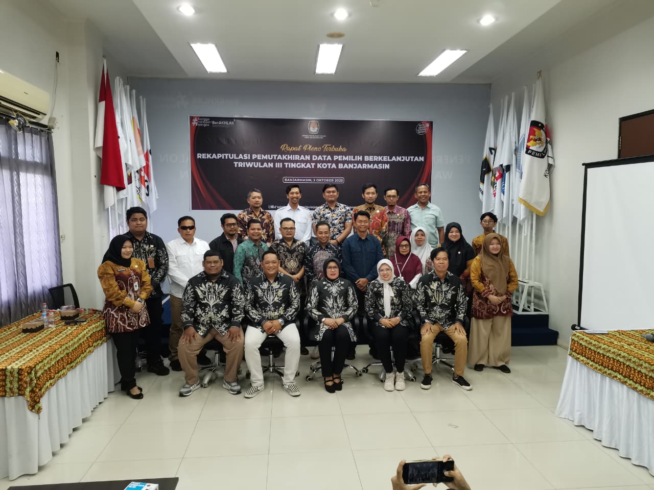 KPU Banjarmasin Catat Penambahan 14.208 Pemilih, Mayoritas Pemilih Baru