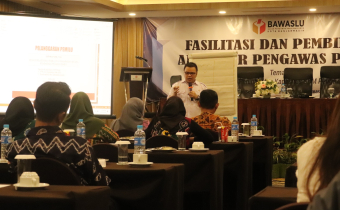 Bawaslu Harapkan Aparatur Pengawas Pemilu Memahami Tugas dan Wewenang