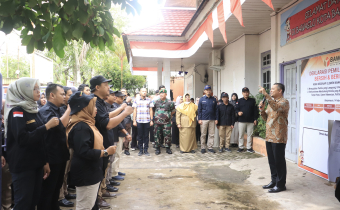 Satu Tahun Menuju Pemilu 2024, Bawaslu Banjarmasin Gelar Apel Siaga Pengawasan