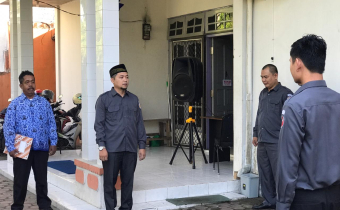 Bawaslu Kota Banjarmasin Melaksanakan Upacara Peringatan Hari lahir Pancasila