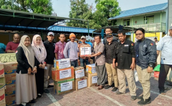 Bawaslu Bantu Korban Kebakaran