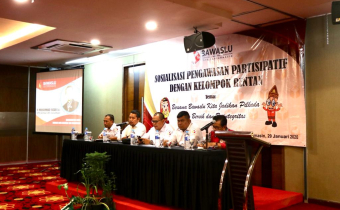 Sosialisasi Pengawasan, Bawaslu Banjarmasin Libatkan Penyandang Disabilitas--