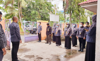 Apel Perdana Pasca Liburan Lebaran Bawaslu Kota Banjarmasin