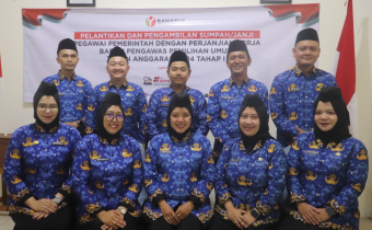 Pelantikan PPPK Bawaslu Kota Banjarmasin 