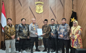 Audiensi dengan Kapolda Kalsel