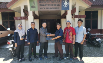 Audiensi dengan Kwarcab Pramuka