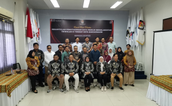 KPU Banjarmasin Catat Penambahan 14.208 Pemilih, Mayoritas Pemilih Baru